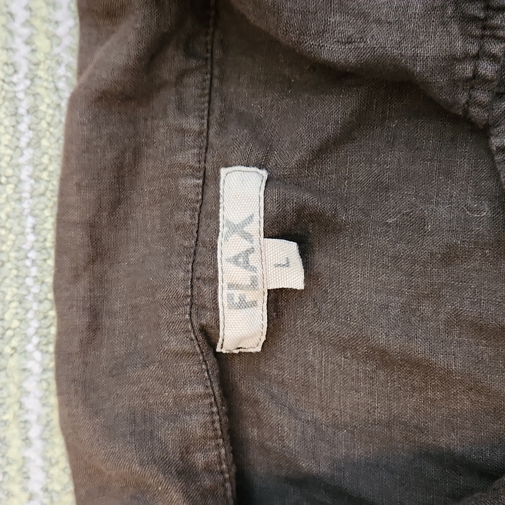 Flax Lightweight Jacket Size Large - image 7